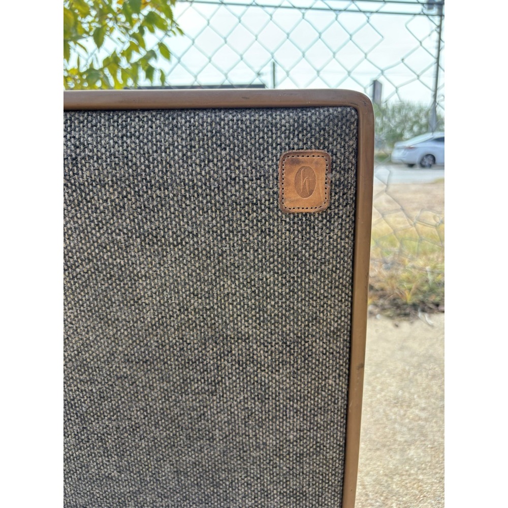 ⭐️Vtg Hartmann Suitcase Walnut Tweed Leather Luggage 21"⭐️Nice Cond.⭐️W/ Tags - Picture 2 of 14